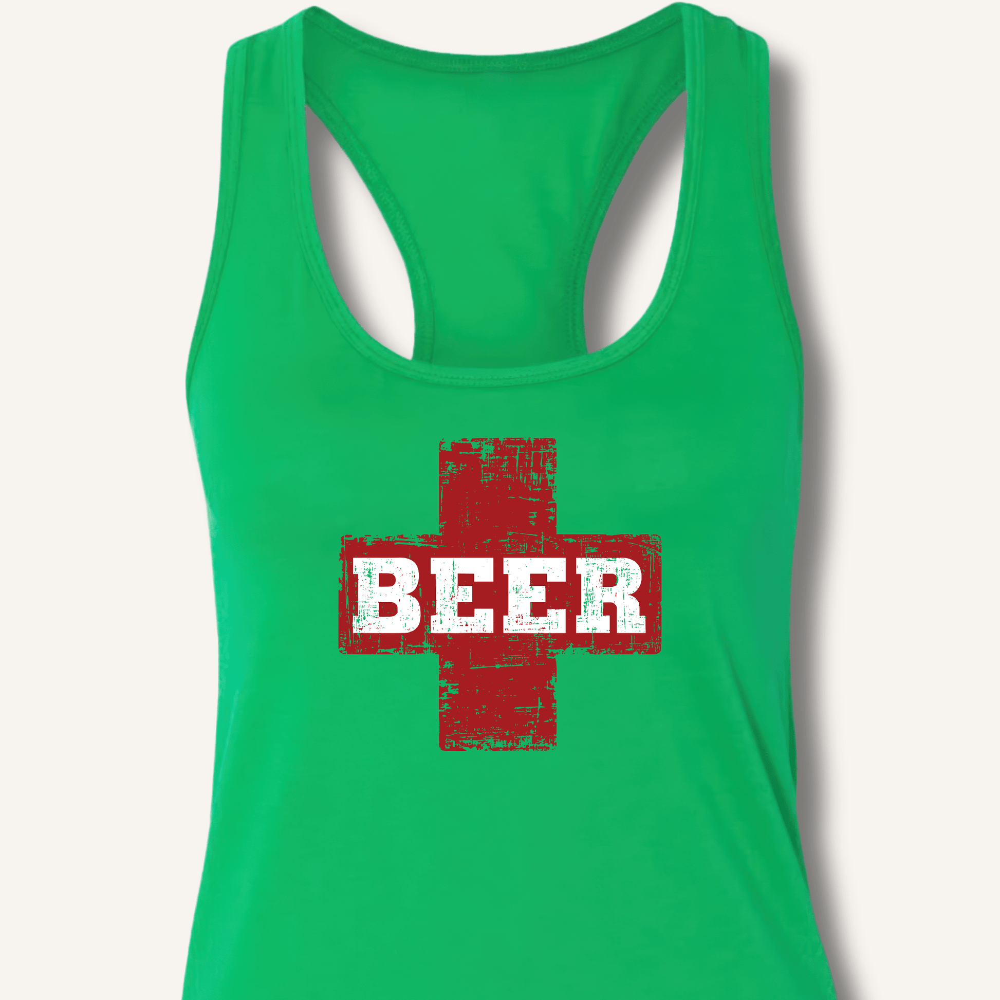 Beer First Aid Racerback Tank - Sip & Shirt