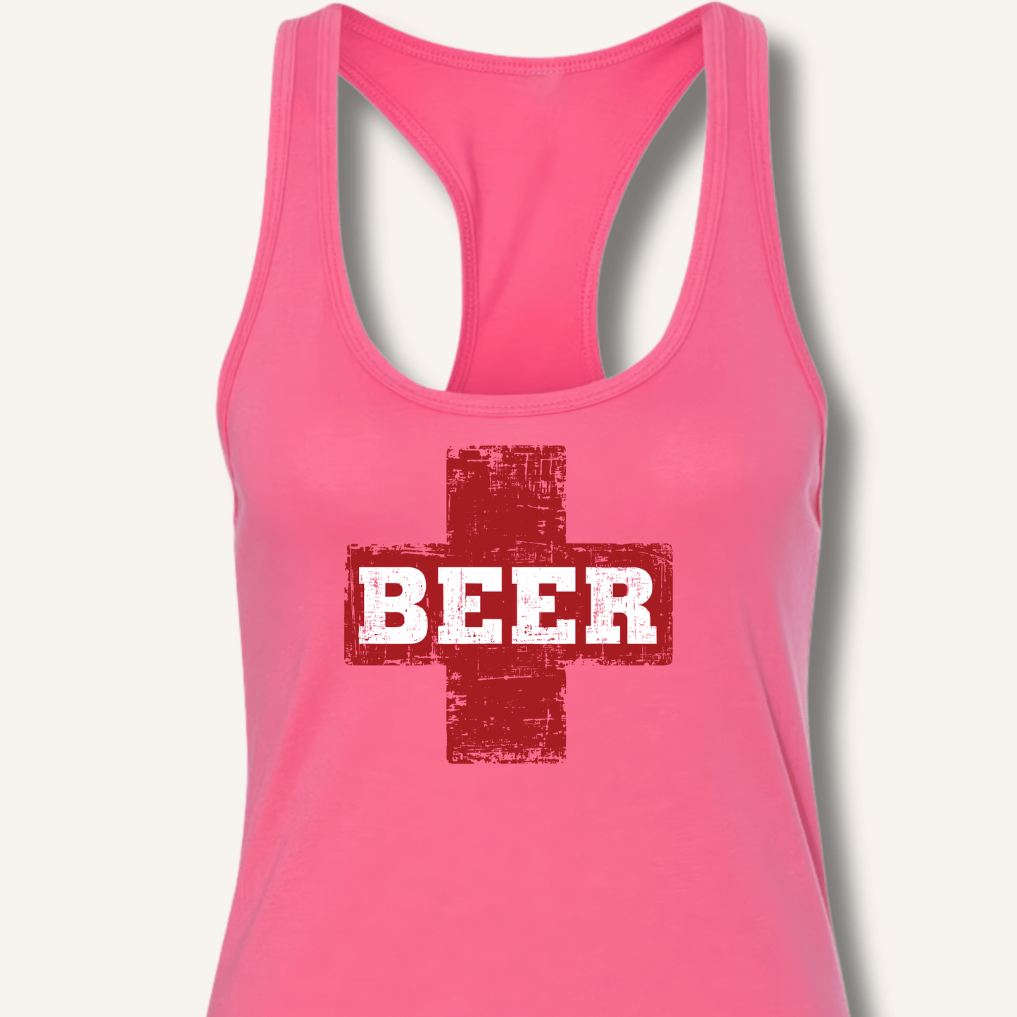 Beer First Aid Racerback Tank - Sip & Shirt