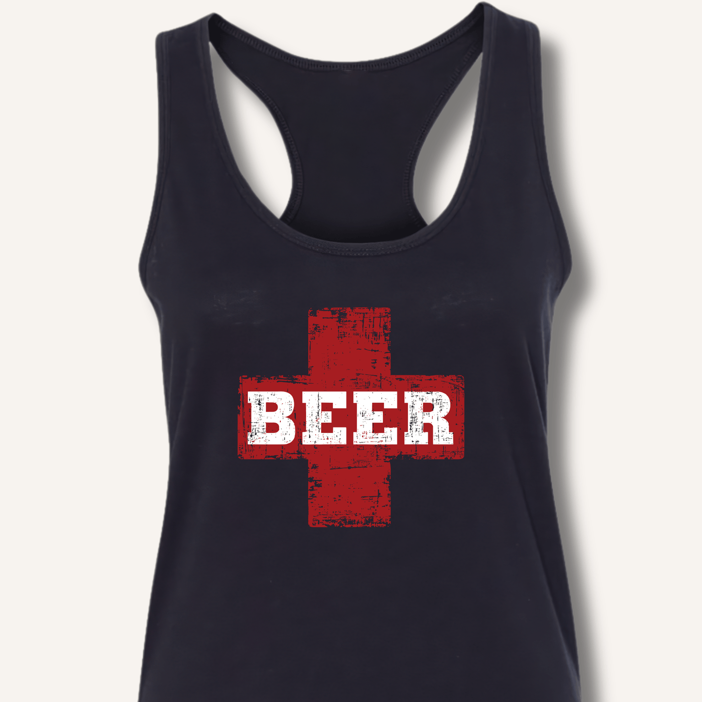 Beer First Aid Racerback Tank - Sip & Shirt
