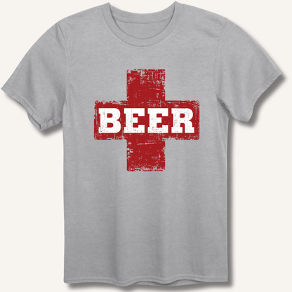 Beer First Aid T-Shirt - Sip & Shirt