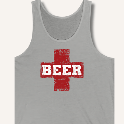 Beer First Aid Tank - Sip & Shirt