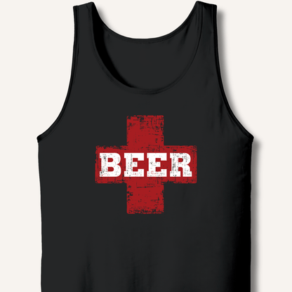 Beer First Aid Tank - Sip & Shirt