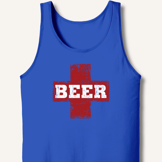 Beer First Aid Tank - Sip & Shirt