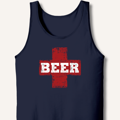 Beer First Aid Tank - Sip & Shirt