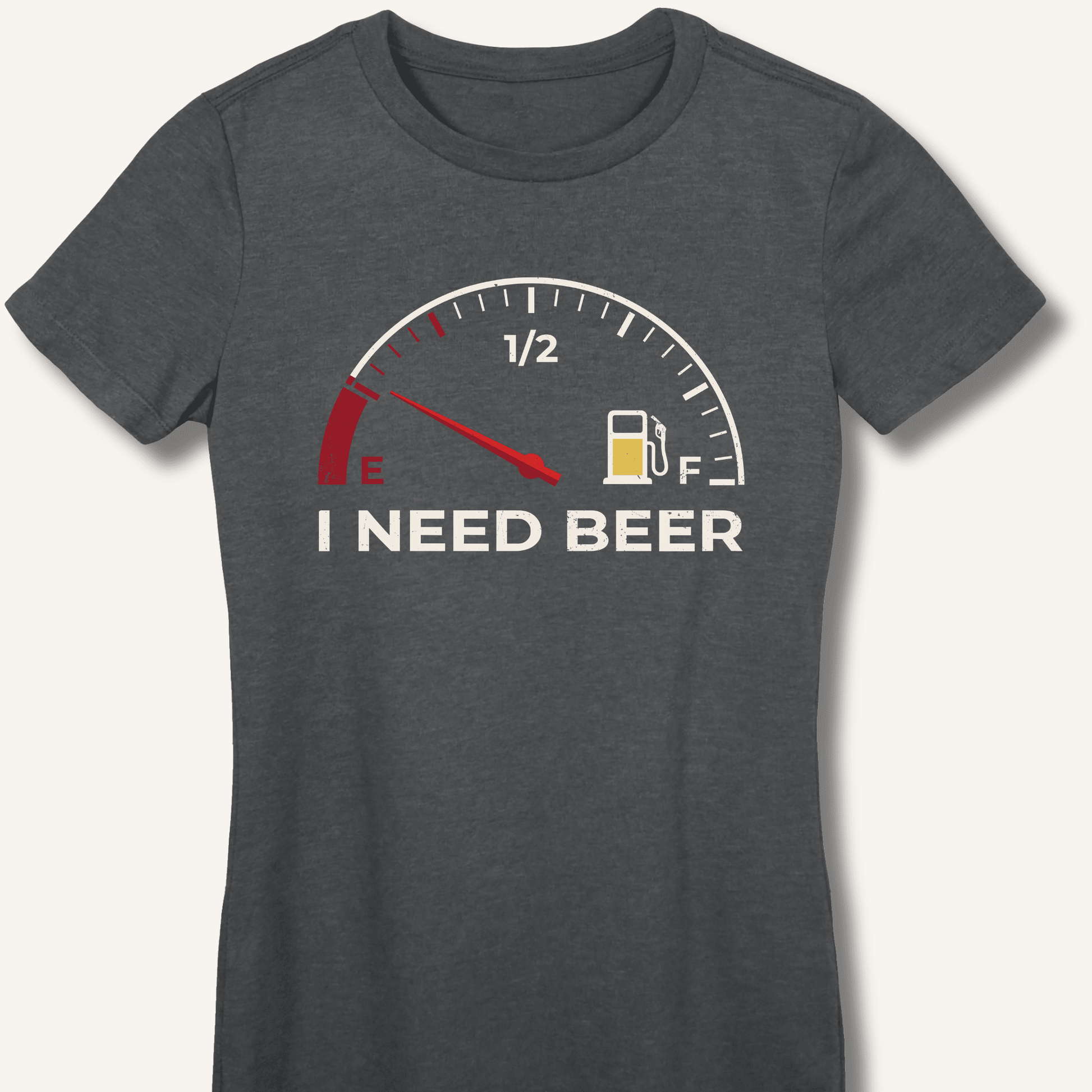 Beer Gauge Fitted T-Shirt - Sip & Shirt