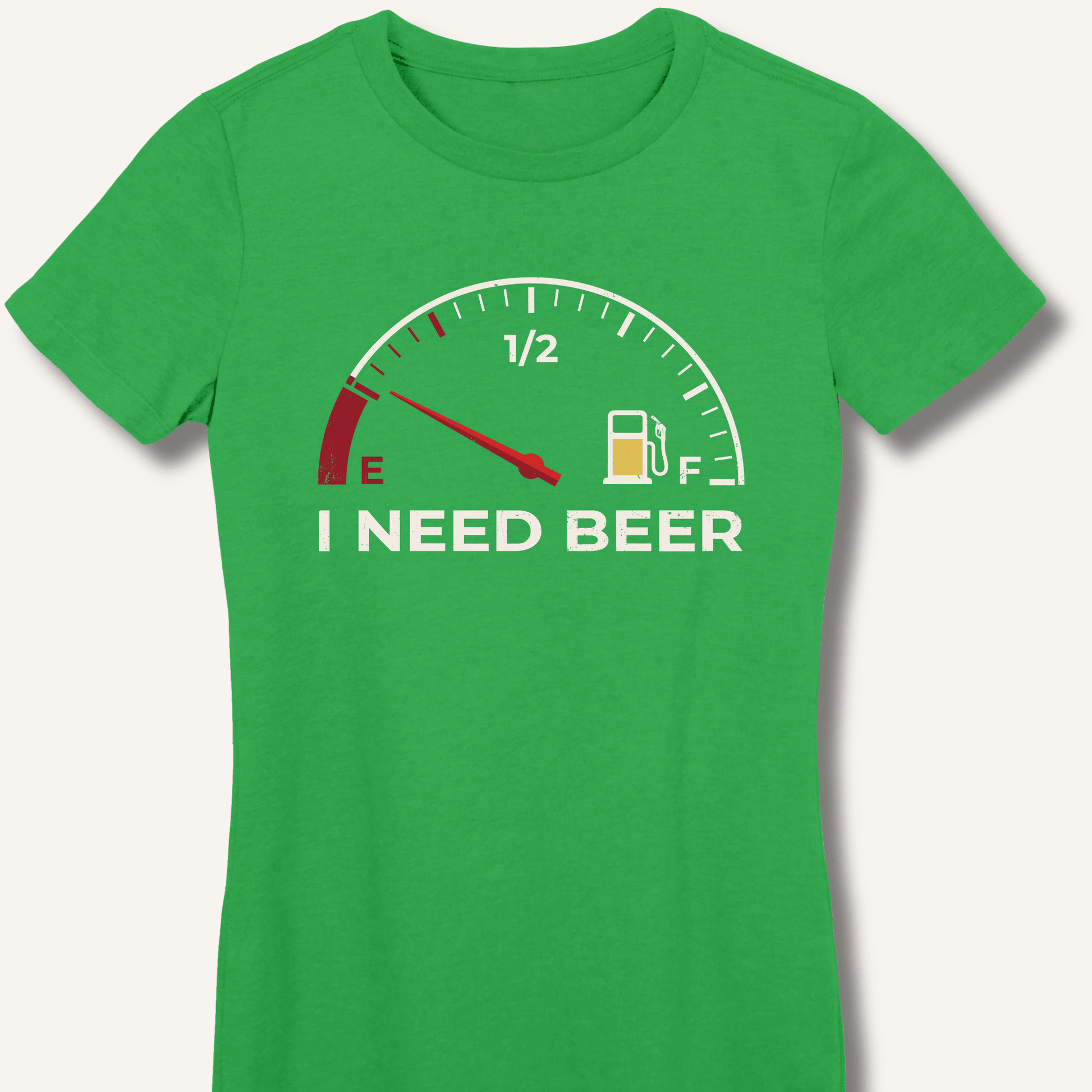 Beer Gauge Fitted T-Shirt - Sip & Shirt