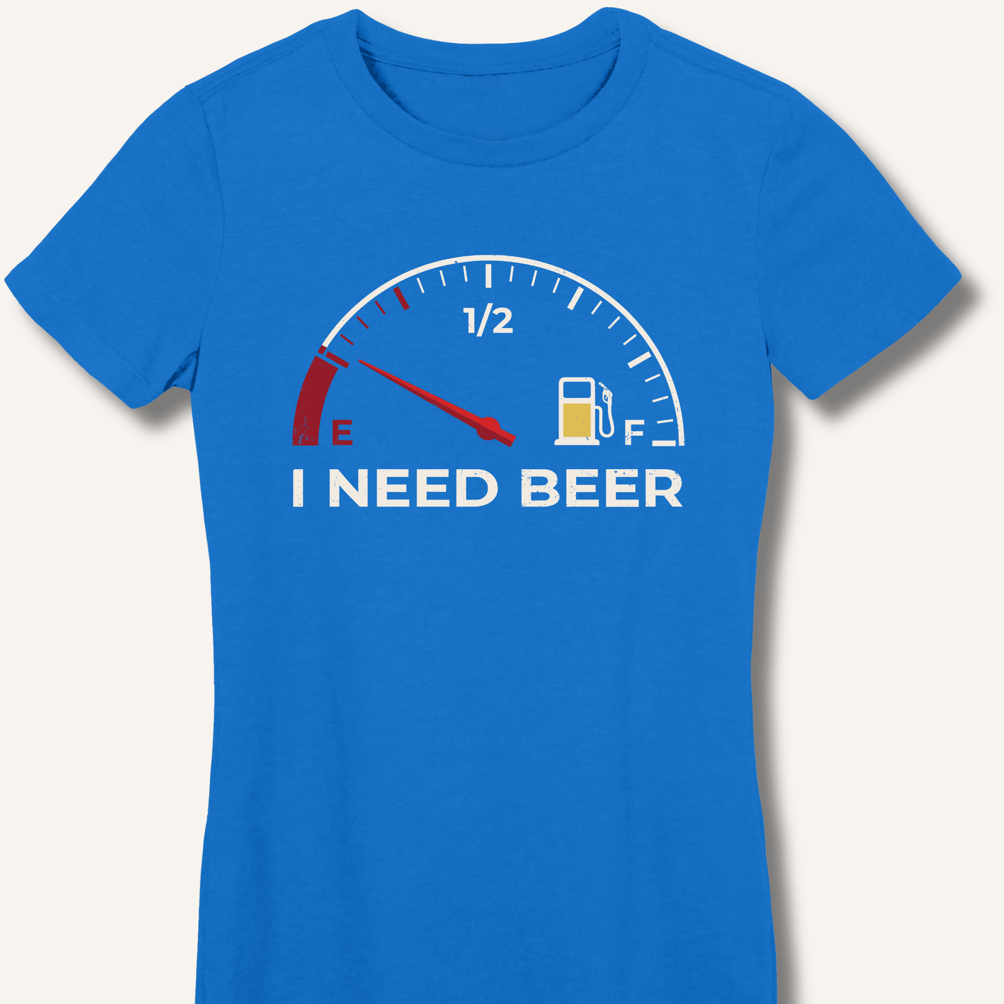 Beer Gauge Fitted T-Shirt - Sip & Shirt