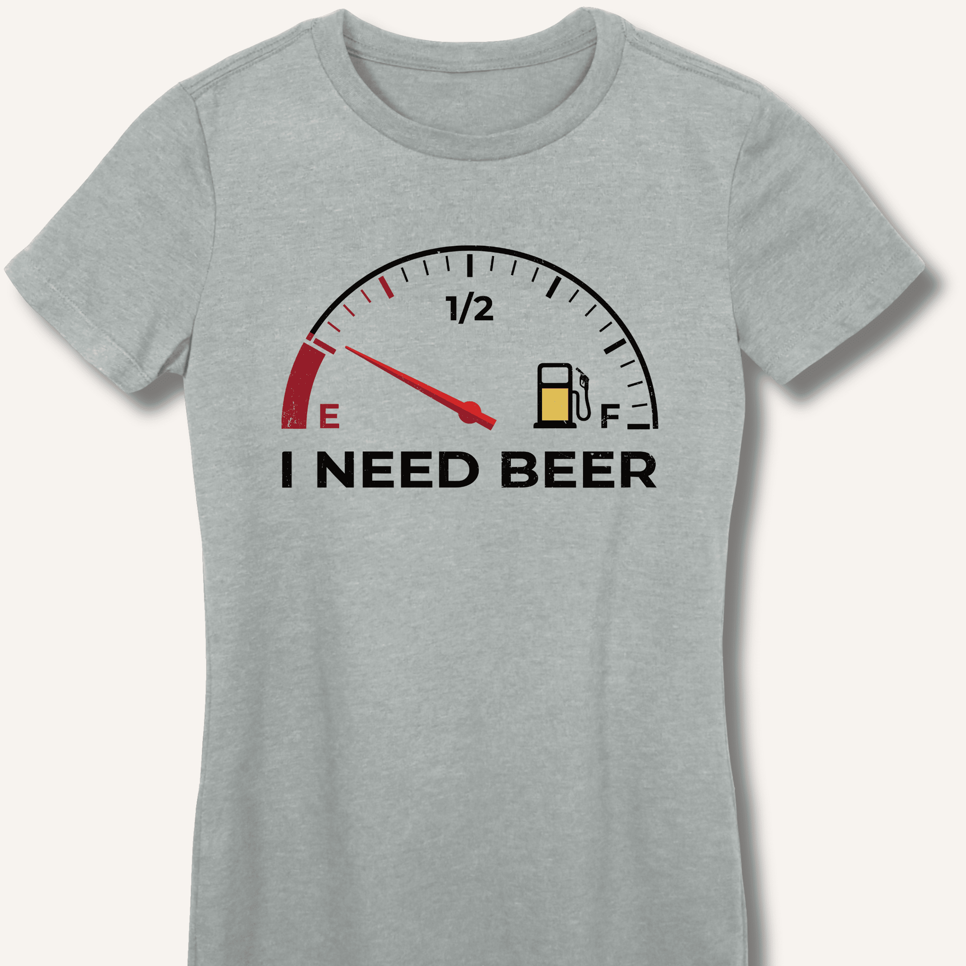 Beer Gauge Fitted T-Shirt - Sip & Shirt