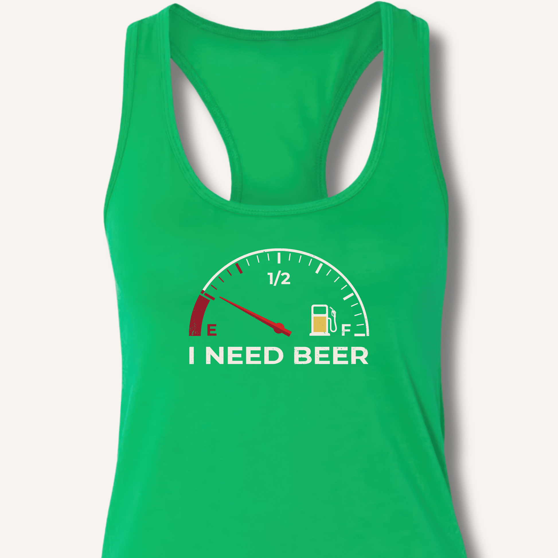 Beer Gauge Racerback Tank - Sip & Shirt