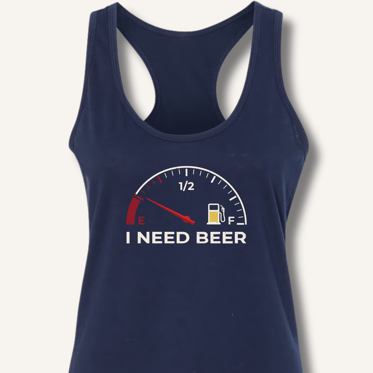 Beer Gauge Racerback Tank - Sip & Shirt