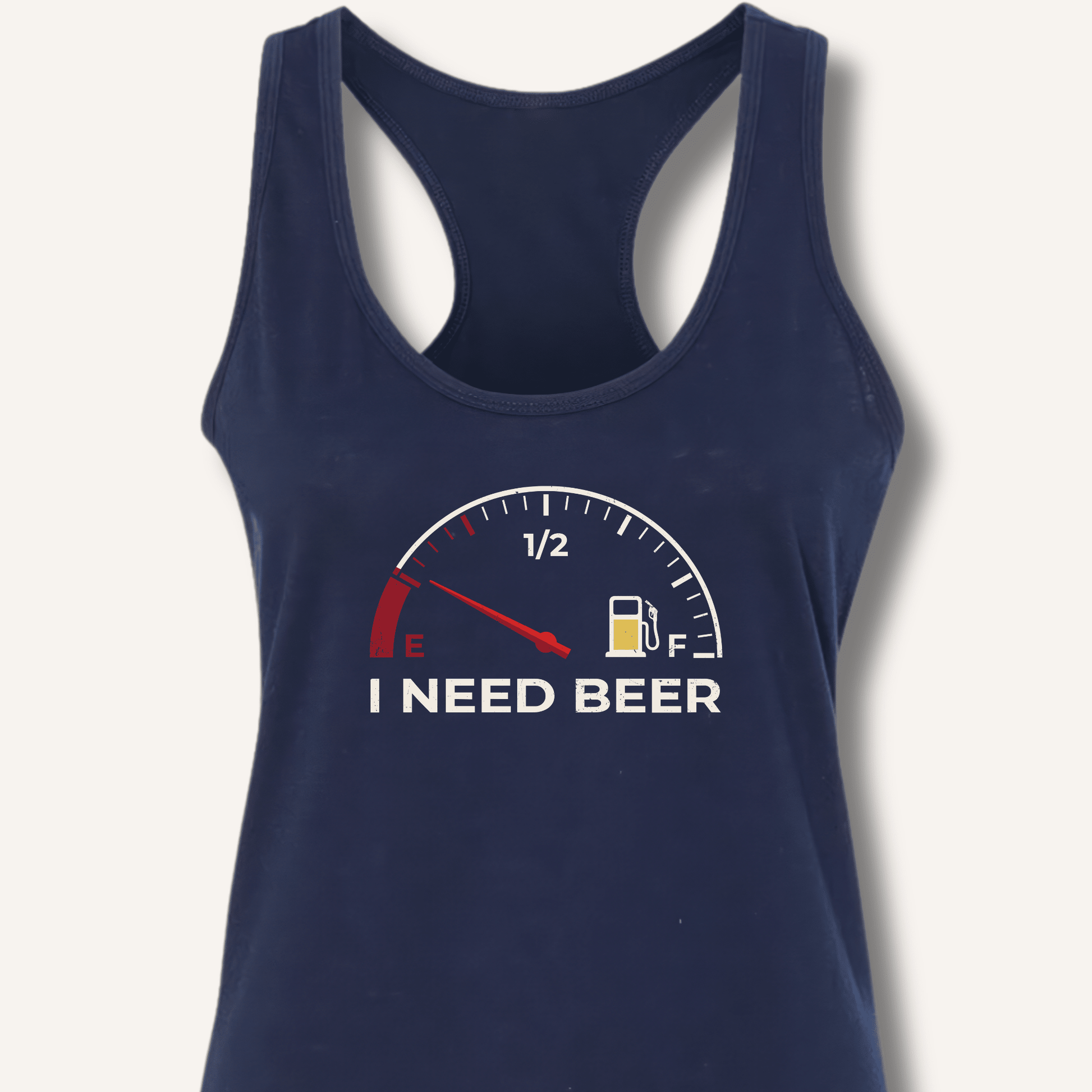 Beer Gauge Racerback Tank - Sip & Shirt