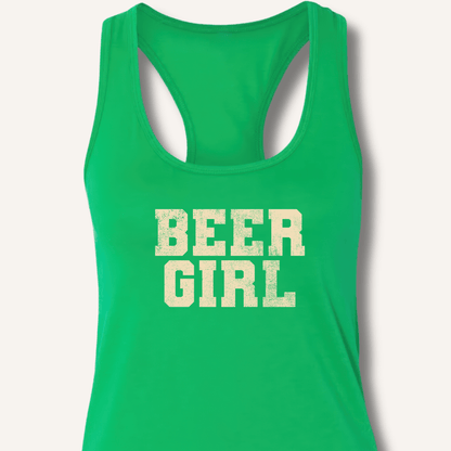 Beer Girl Racerback Tank - Sip & Shirt