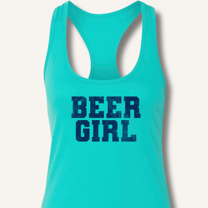 Beer Girl Racerback Tank - Sip & Shirt