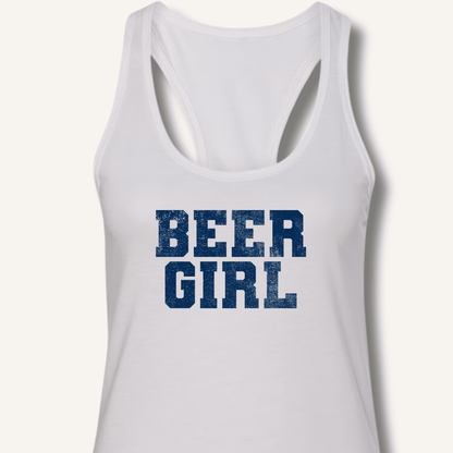 Beer Girl Racerback Tank - Sip & Shirt