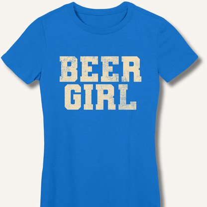 Beer Girl Women's Fitted T-Shirt - Sip & Shirt