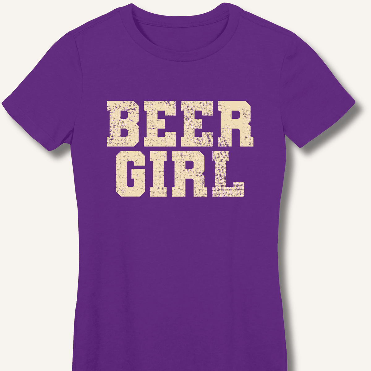 Beer Girl Women's Fitted T-Shirt - Sip & Shirt