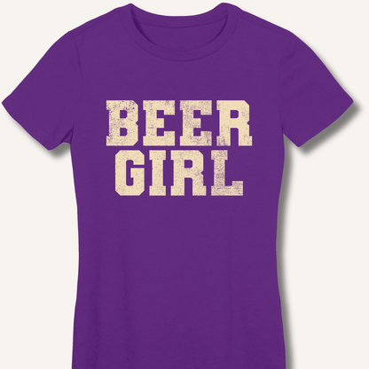 Beer Girl Women's Fitted T-Shirt - Sip & Shirt