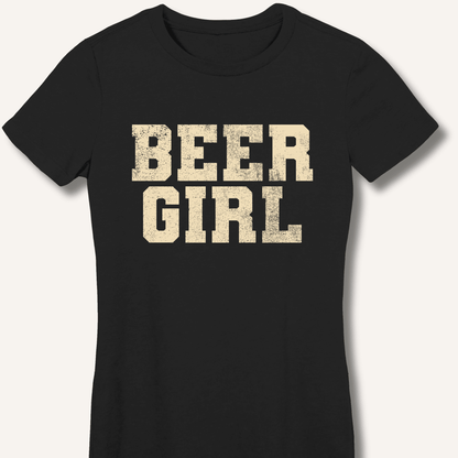 Beer Girl Women's Fitted T-Shirt - Sip & Shirt