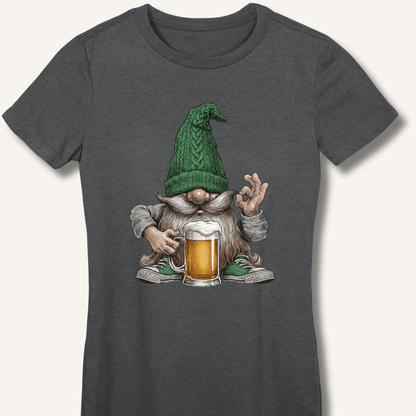Beer Gnome Fitted T-Shirt - Sip & Shirt