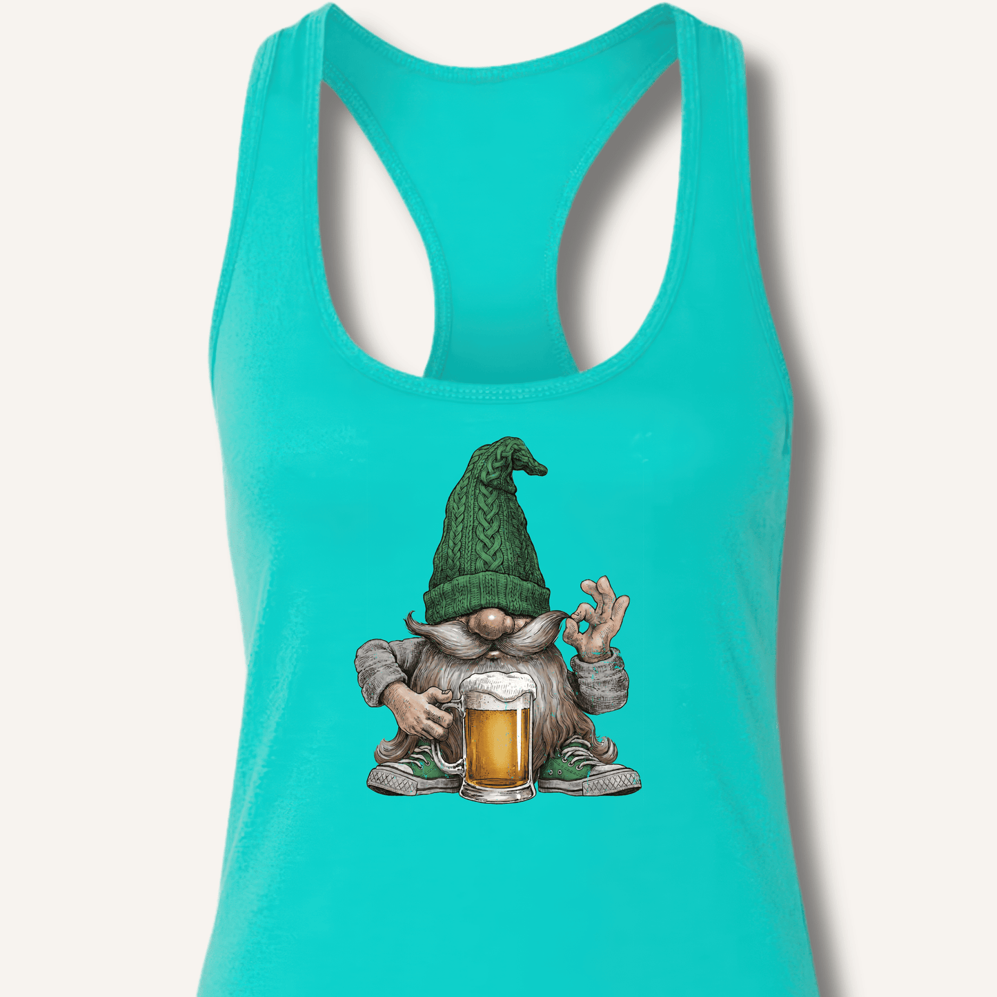 Beer Gnome Racerback Tank - Sip & Shirt