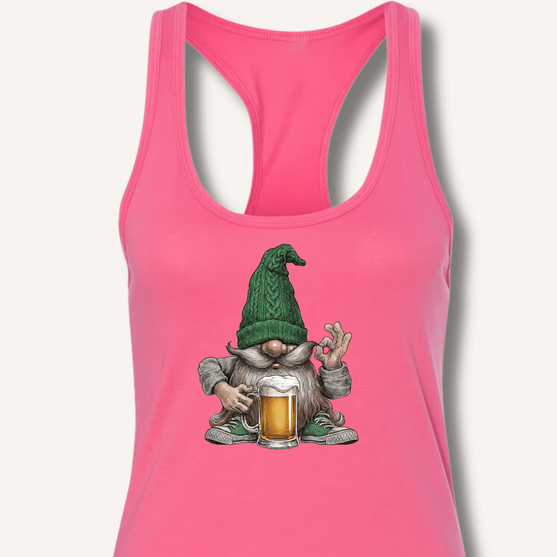 Beer Gnome Racerback Tank - Sip & Shirt