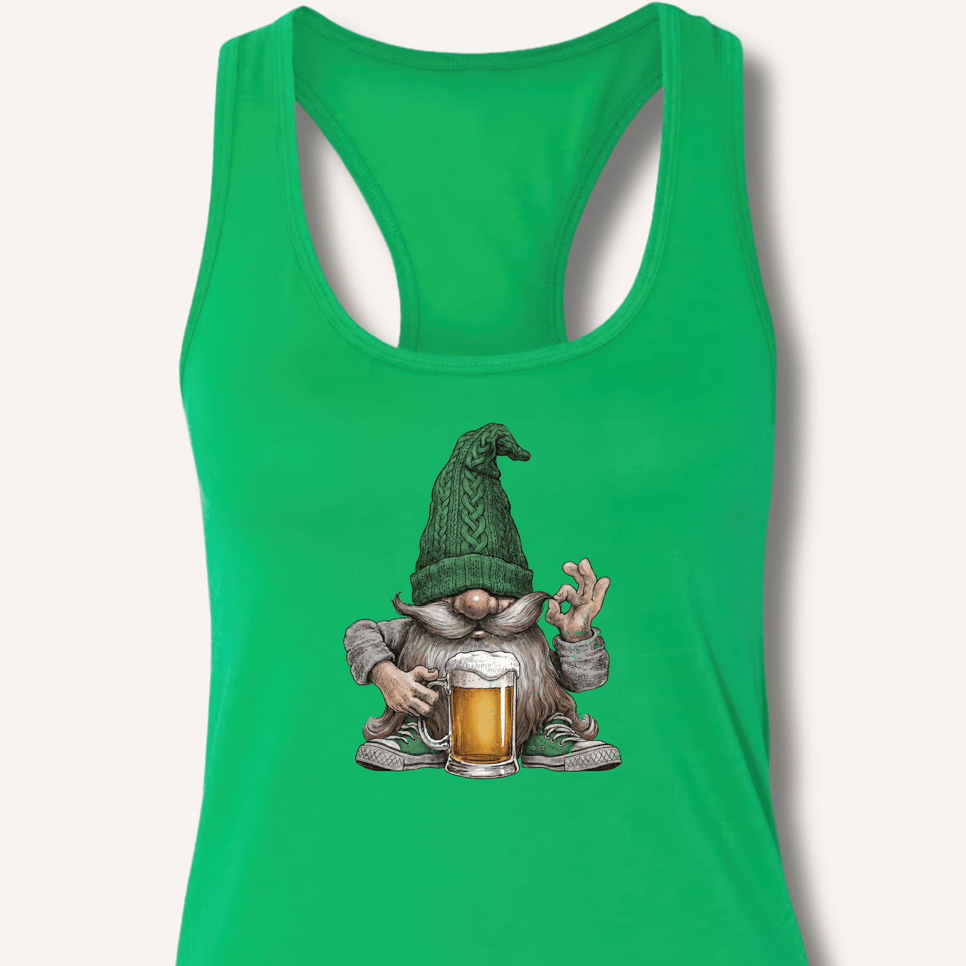 Beer Gnome Racerback Tank - Sip & Shirt