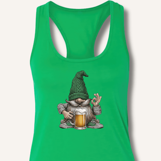 Beer Gnome Racerback Tank - Sip & Shirt