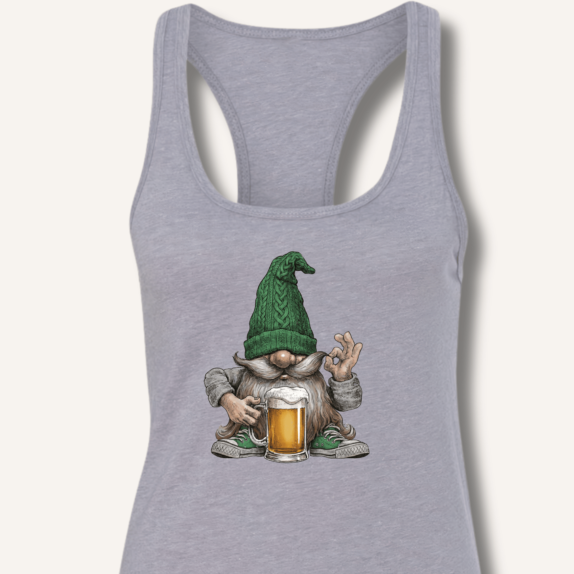 Beer Gnome Racerback Tank - Sip & Shirt