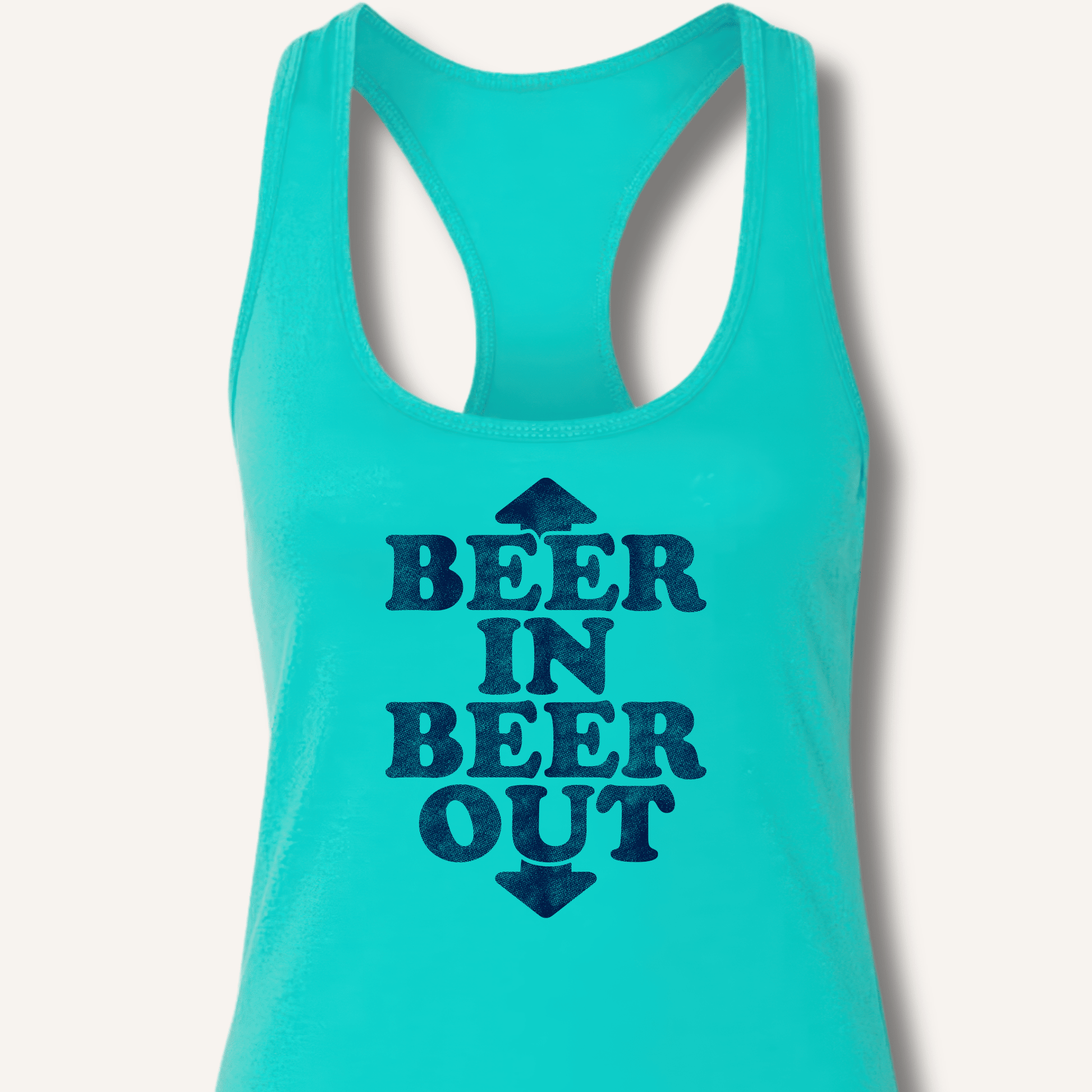 Beer In Beer Out Racerback Tank - Sip & Shirt