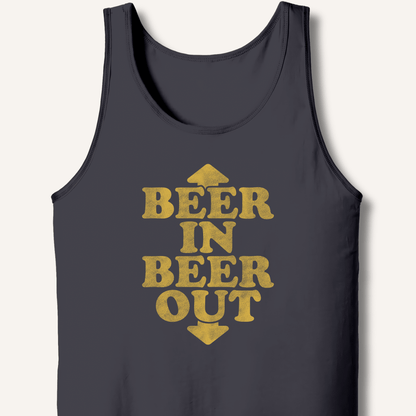 Beer In Beer Out Tank - Sip & Shirt