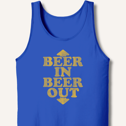 Beer In Beer Out Tank - Sip & Shirt