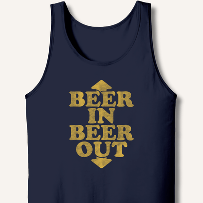 Beer In Beer Out Tank - Sip & Shirt