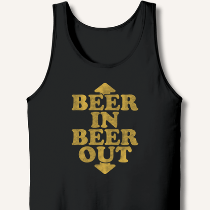 Beer In Beer Out Tank - Sip & Shirt