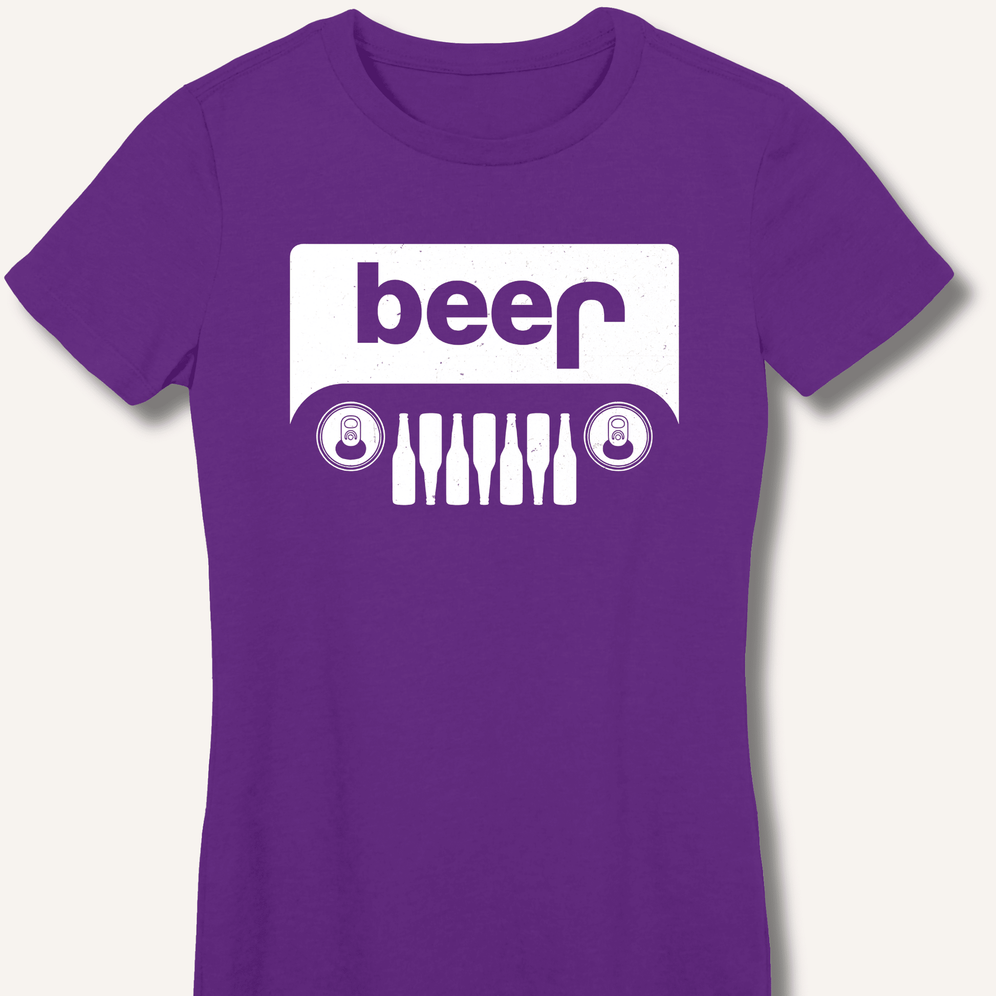 Beer Jeep Fitted T-Shirt - Sip & Shirt