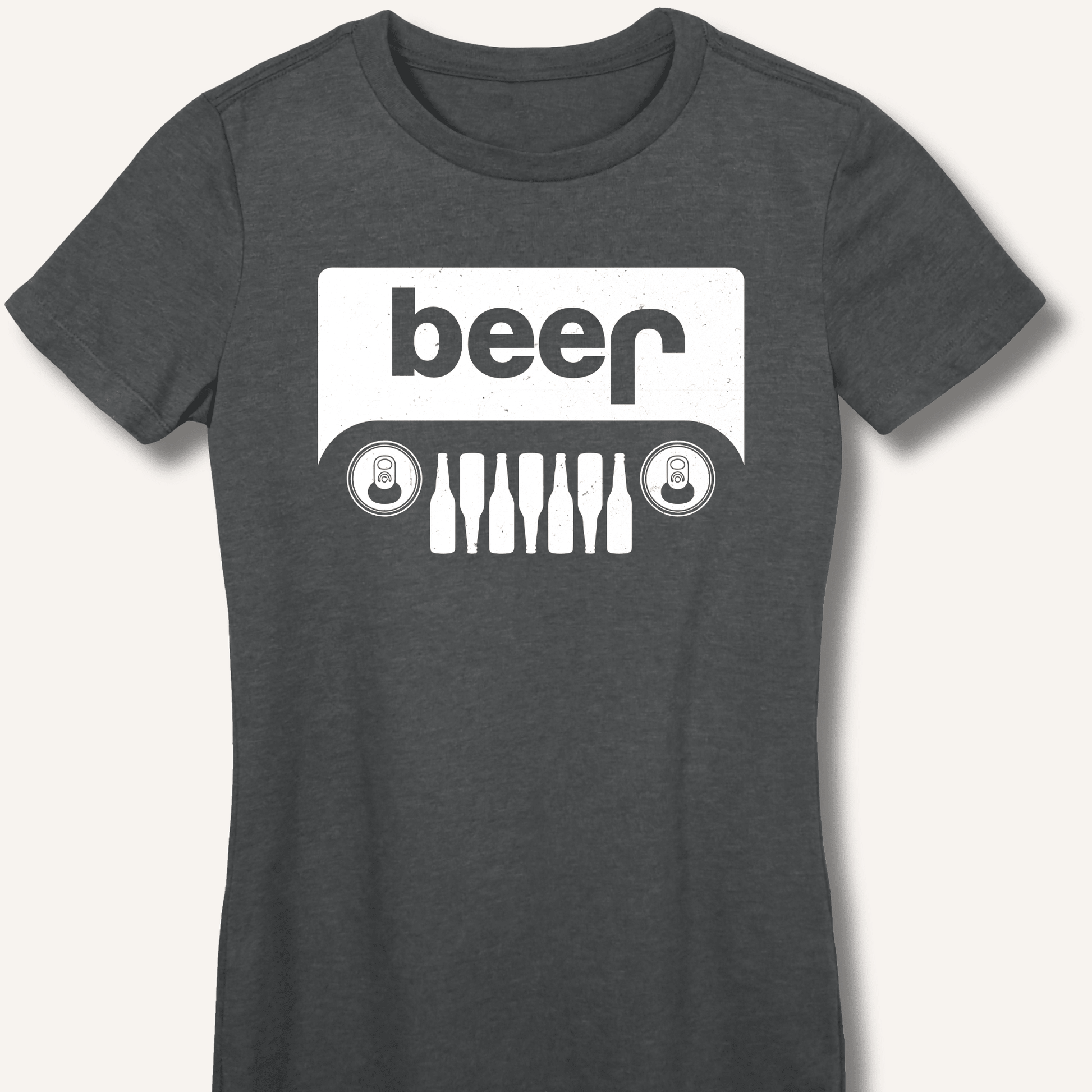 Beer Jeep Fitted T-Shirt - Sip & Shirt