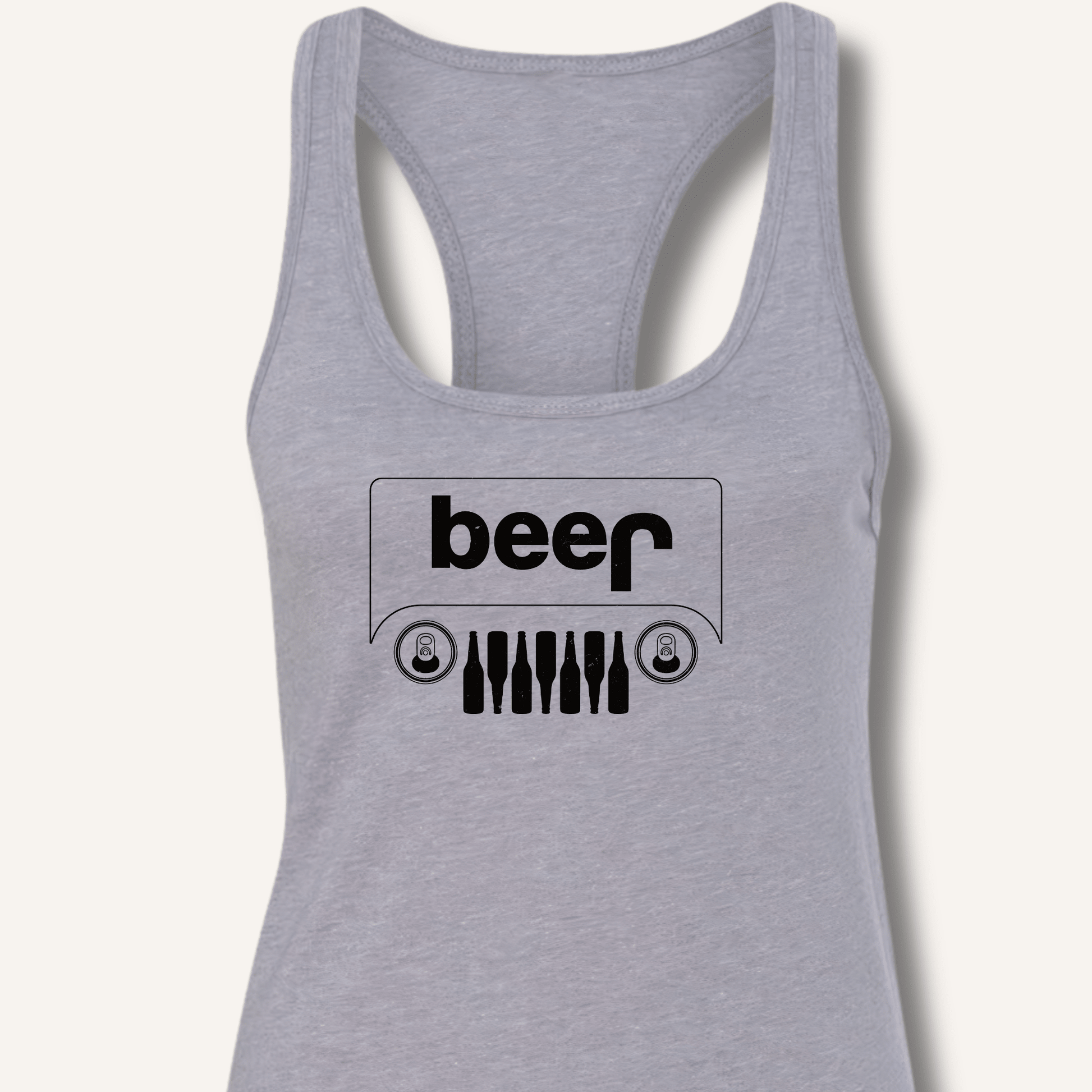 Beer Jeep Racerback Tank - Sip & Shirt