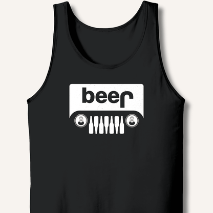 Beer Jeep Tank - Sip & Shirt