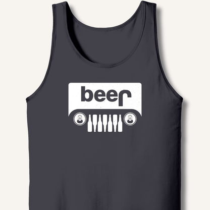 Beer Jeep Tank - Sip & Shirt