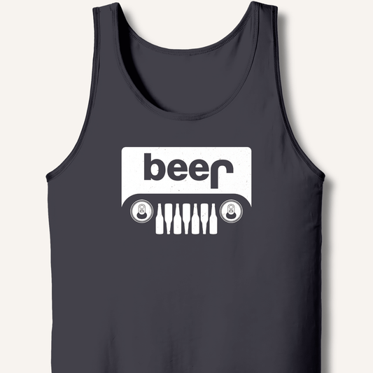 Beer Jeep Tank - Sip & Shirt