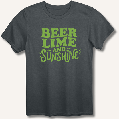 Beer Lime and Sunshine T-Shirt - Sip & Shirt