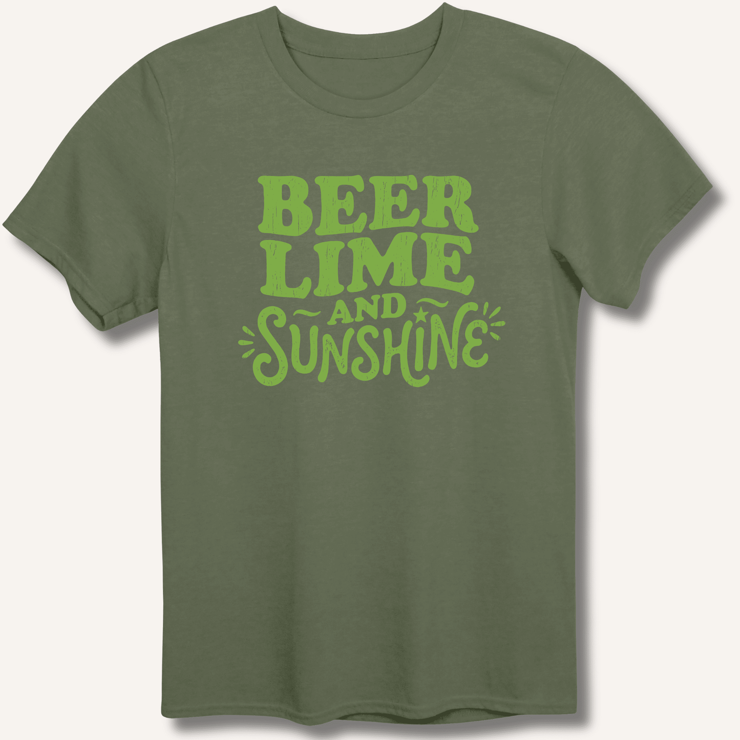 Beer Lime and Sunshine T-Shirt - Sip & Shirt