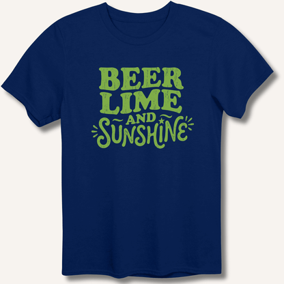 Beer Lime and Sunshine T-Shirt - Sip & Shirt