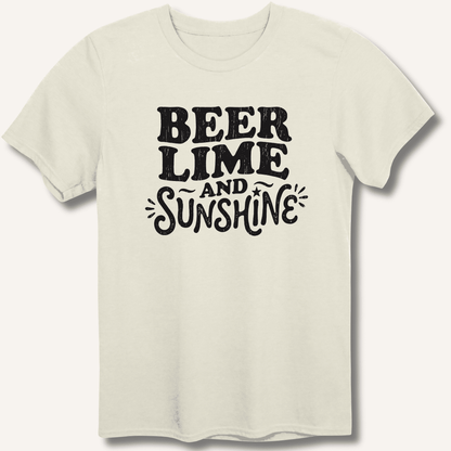 Beer Lime and Sunshine T-Shirt - Sip & Shirt