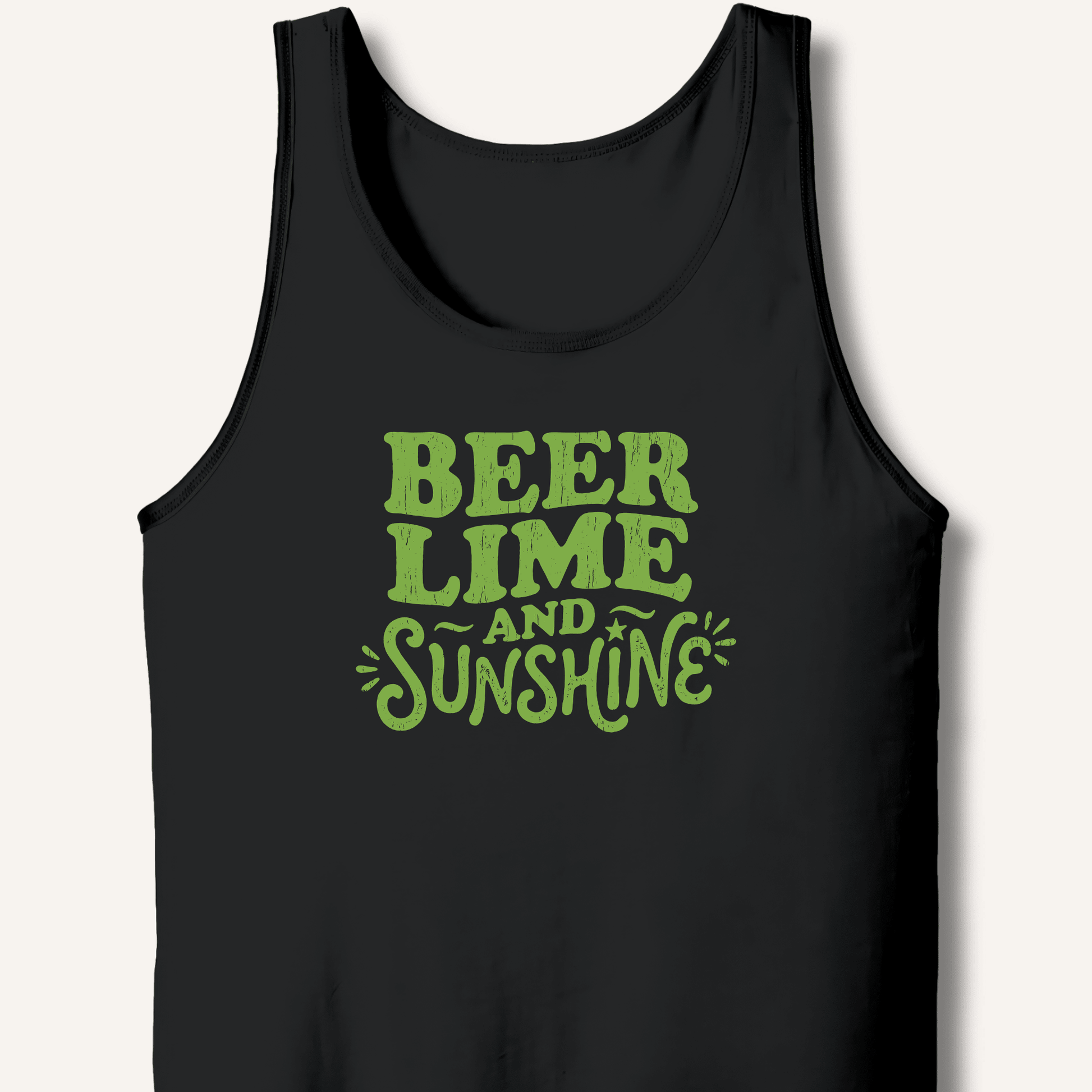 Beer Lime and Sunshine Tank - Sip & Shirt