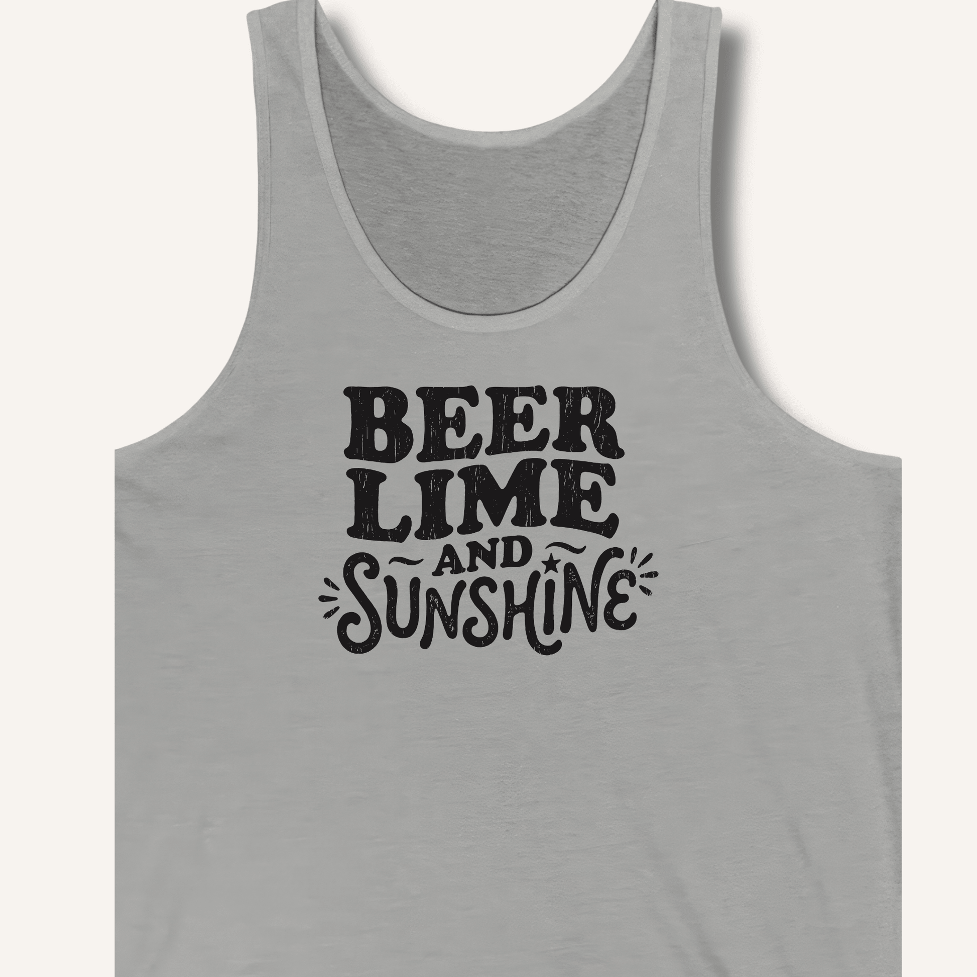 Beer Lime and Sunshine Tank - Sip & Shirt