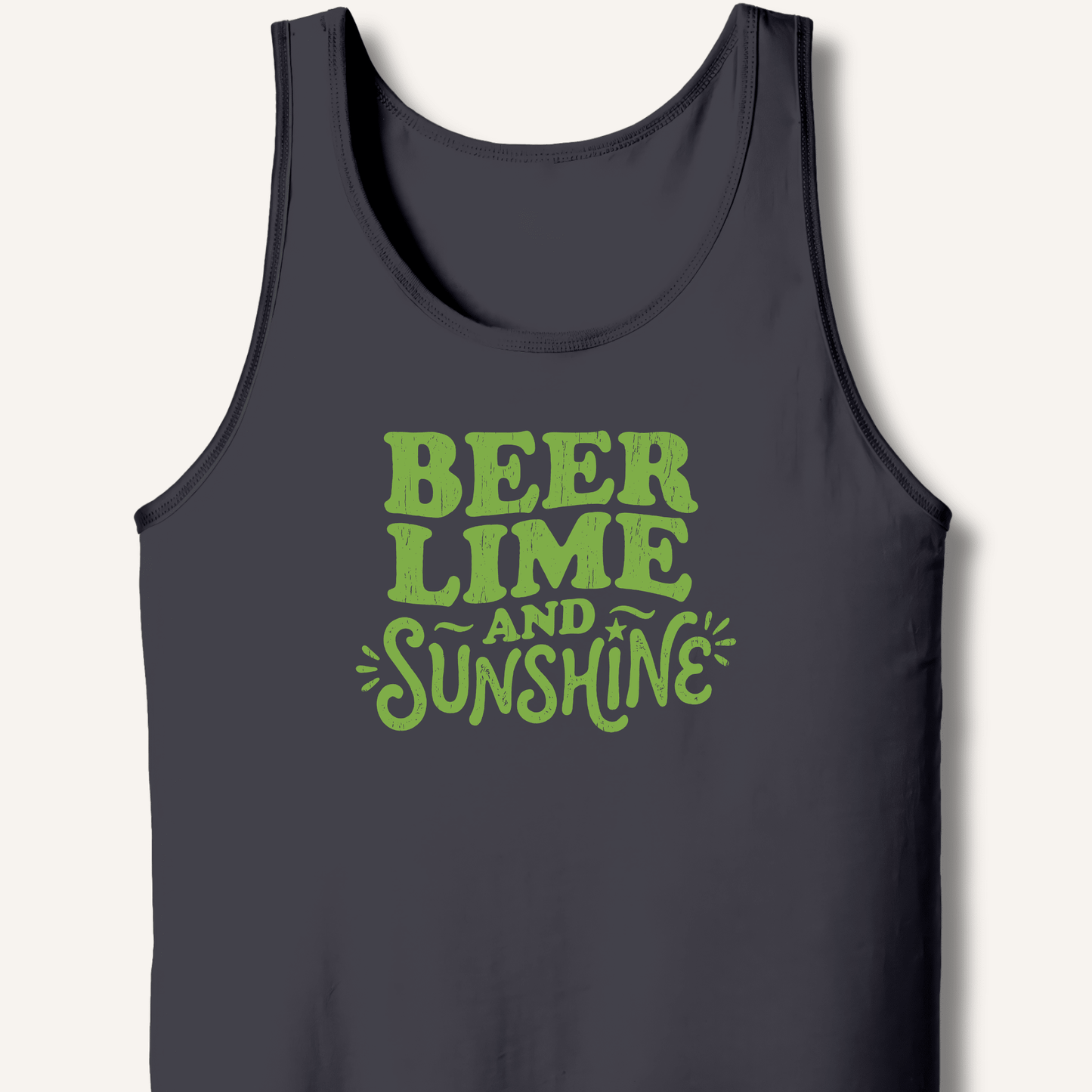 Beer Lime and Sunshine Tank - Sip & Shirt