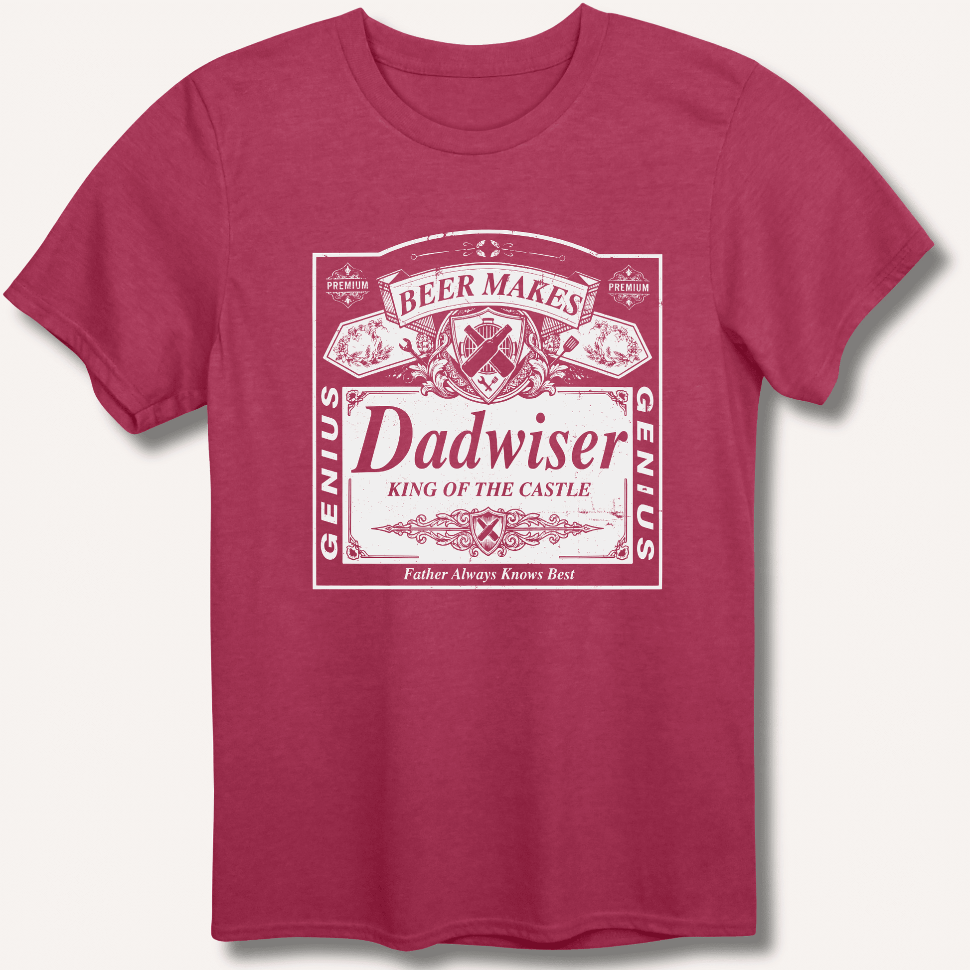 Beer Makes Dad Wiser T-Shirt - Sip & Shirt