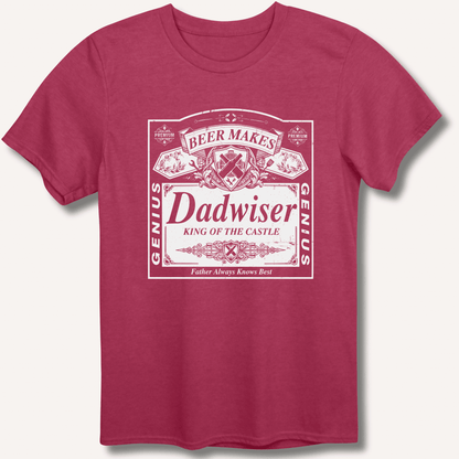 Beer Makes Dad Wiser T-Shirt - Sip & Shirt