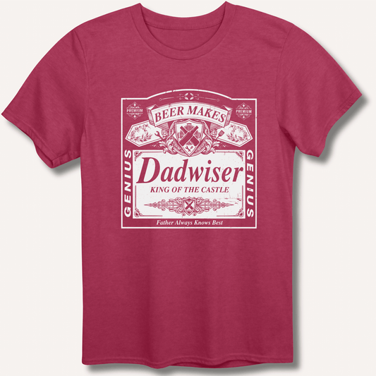 Beer Makes Dad Wiser T-Shirt - Sip & Shirt