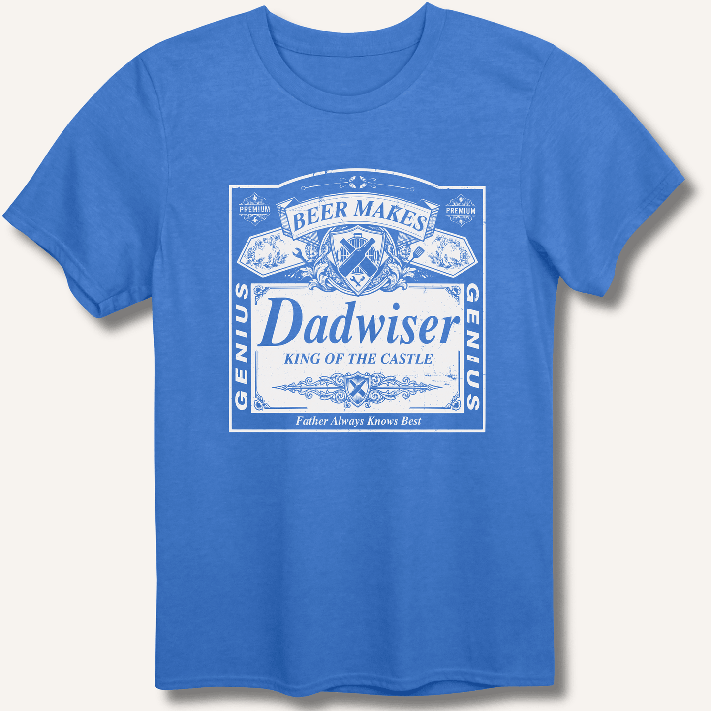 Beer Makes Dad Wiser T-Shirt - Sip & Shirt